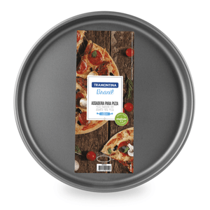 Molde para Pizza Brasil de Aluminio con Revestimiento Interno Antiadherente 30 cm