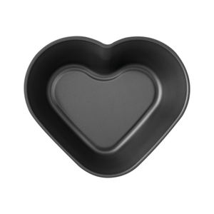 Molde para Torta Corazón Tramontina Brasil de Aluminio con Revestimiento Antiadherente Starflon Max grafito 24 cm 1,1 L