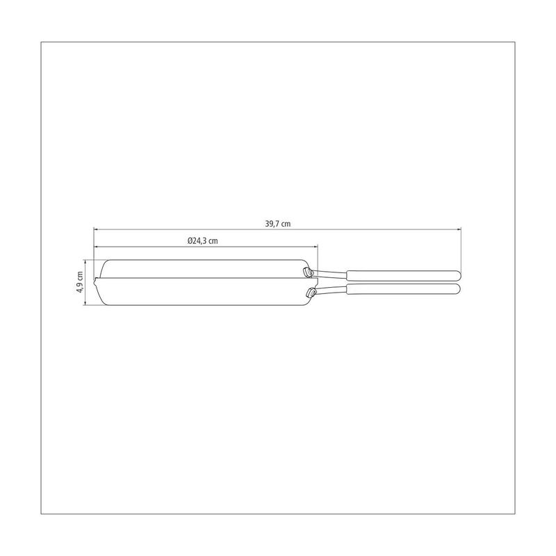 Omeletera-Tramontina-Loreto-en-Aluminio-con-Revestimiento-Interno-y-Externo-en-Antiadherente-Starflon-Max-Grafito-24-cm