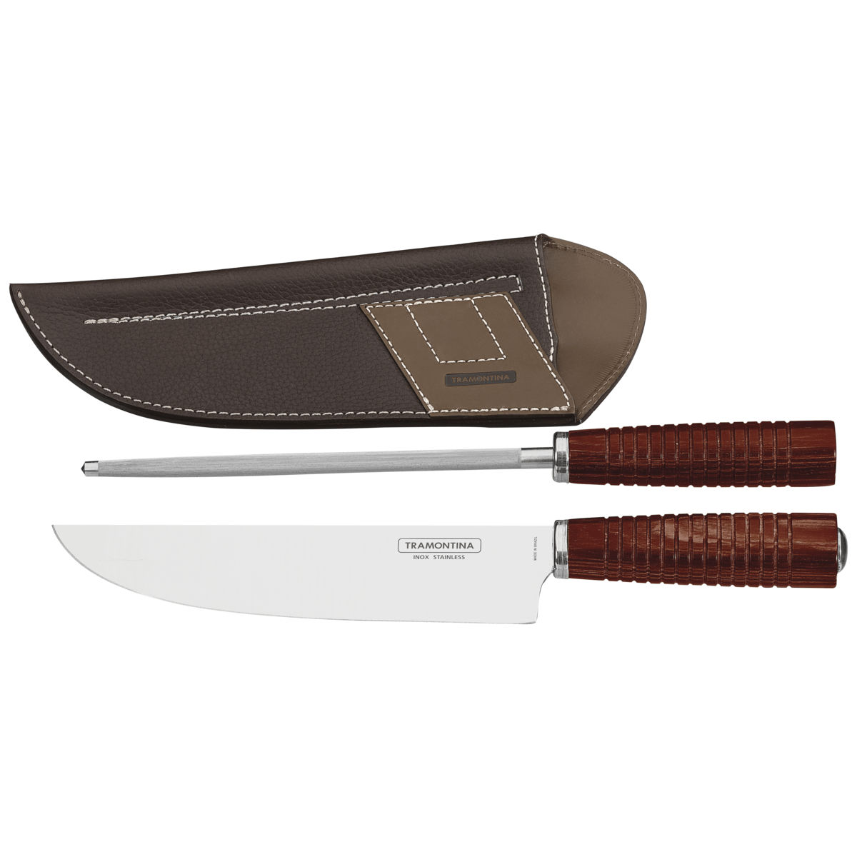 Comprá Set de Cuchillos Tramontina Polywood para Asado - 12 piezas