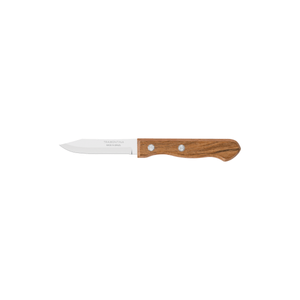 Cuchillo para Frutas y Verduras Tramontina Dynamic con Lámina de Acero Inoxidable y Mango de Madera Natural 3"