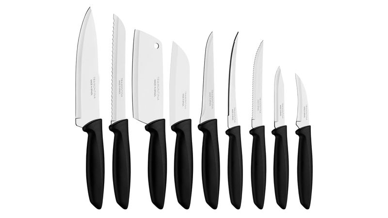 Juego Set De Cuchillos Elegante Para Cocina Chef 6 Piezas Color Negro