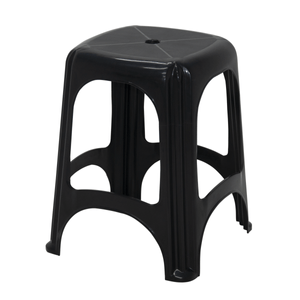 Banqueta Tramontina Niterói Basic de Polipropileno Negro