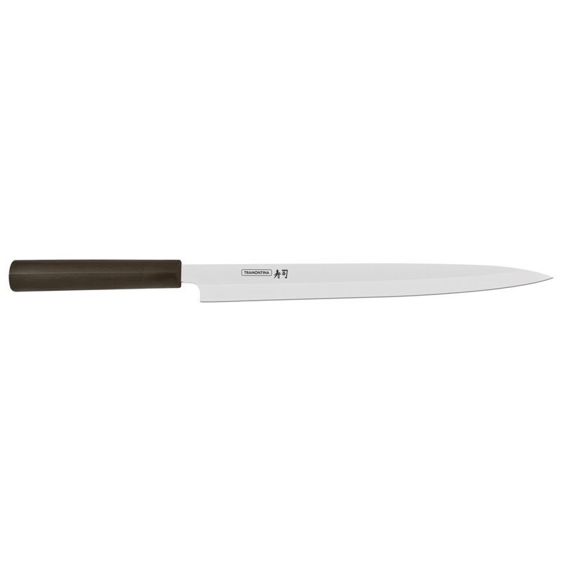 Cuchillo-Yanagiba-Tramontina-Sushi-con-lamina-de-acero-inoxidable-y-mango-de-nylon-13-.