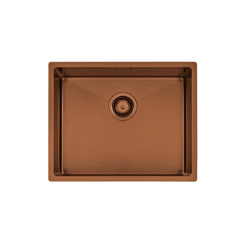 Pileta-Tramontina-Design-Collection-Quadrum-en-acero-inoxidable-con-Recubrimiento-PVD-Rose-Gold-50x40-cm