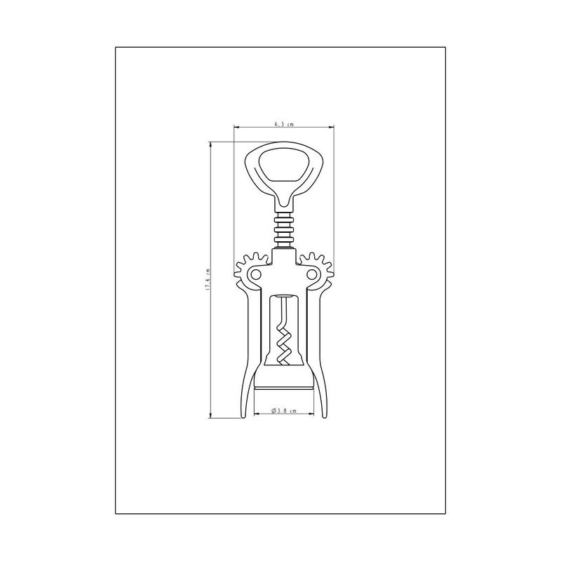 Sacacorchos-abridor-Tramontina-negro-de-zamak-cromado.