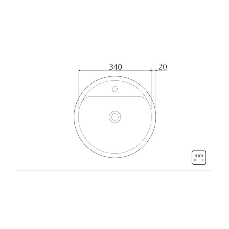 Inodoro-Tramontina-Demi-FX-en-acero-inoxidable-satinado-Ø34-cm