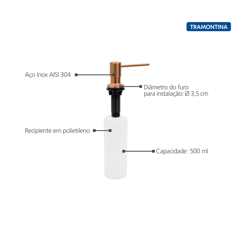 Dosificador-de-jabon-de-oro-rosa-de-acero-inoxidable-Tramontina-con-contenedor-de-plastico-500-ml-y-recubrimiento-PVD