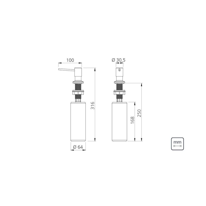 Dosificador-de-jabon-de-Black-de-acero-inoxidable-Tramontina-con-contenedor-de-plastico-500-ml-y-Recubrimiento-PVD