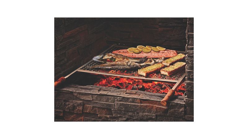 Plancha - Parrilla Para Asar Carnes 35 X 55 Cm