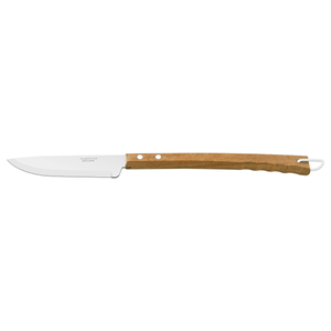 Cuchillo trinchante Tramontina Churrasco con hoja de acero inox y cabo de madera 8"