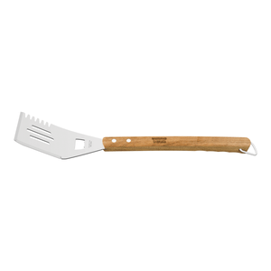 Espátula Multifuncional Tramontina Churrasco con Hoja de Acero Inox y Cabo de Madera 47,8 cm