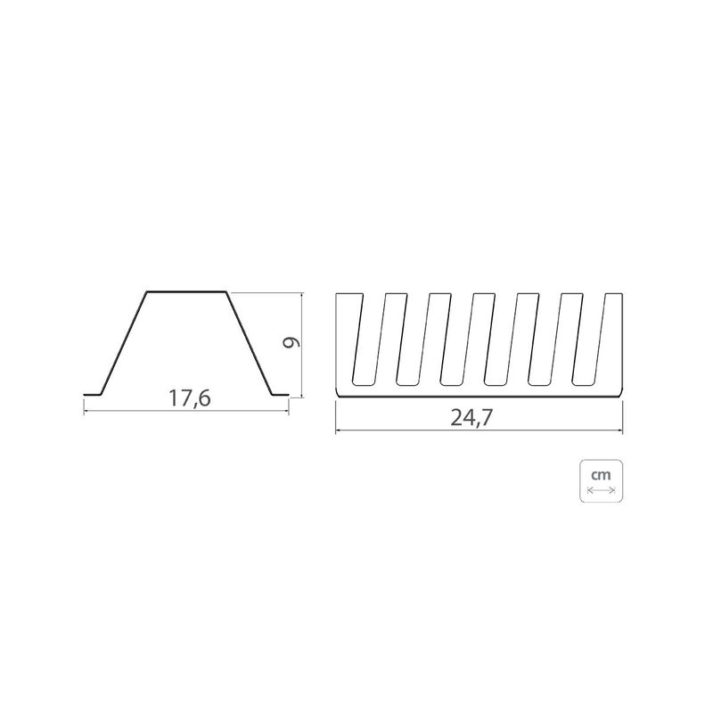 Escurridor-de-Platos-Tramontina-de-Acero-Inoxidable-con-Terminacion-Scotch-Brite-24-x-17-cm