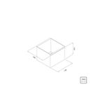 Escurridor-inferior-de-acero-inoxidable-Tramontina-con-acabado-Scotch-Brite-para-riel-hAºmedo-superpuesto-15x16-cm