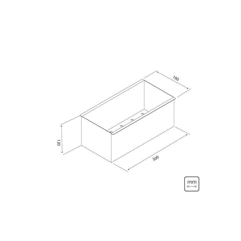 Escurridor-hondo-Tramontina-de-acero-Inoxidable-con-terminaciA³n-Scotch-Brite-para-Canal-organizador-30-x-15-cm