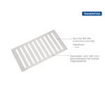 Escurridor-Tramontina-de-acero-inoxidable-con-acabado-Scotch-Brite-para-superponer-el-riel-hAºmedo-30x16-cm