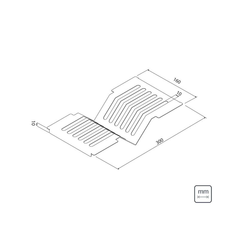 Escurridor-de-platos-de-acero-inoxidable-Tramontina-con-acabado-Scotch-Brite-para-superposiciA³n-en-el-canal-organizador-30x15-cm