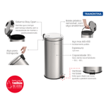 Basurero-de-acero-inoxidable-con-pedal-Tramontina-con-terminacion-pulida-y-balde-interno-removible-de-30-l.