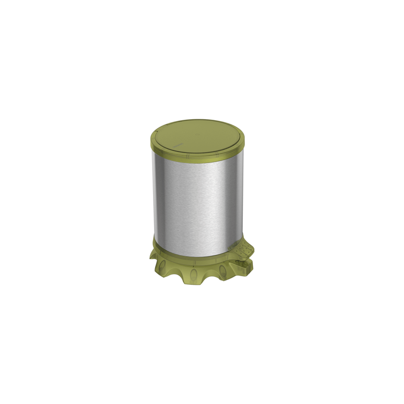 Basurero-Inox-Tramontina-Sofie-con-Cuerpo-de-Acero-Inoxidable-con-Terminacion-Scotch-Brite-y-Detalles-de-Plastico-Translucido-Verde-con-Pedal-5-l