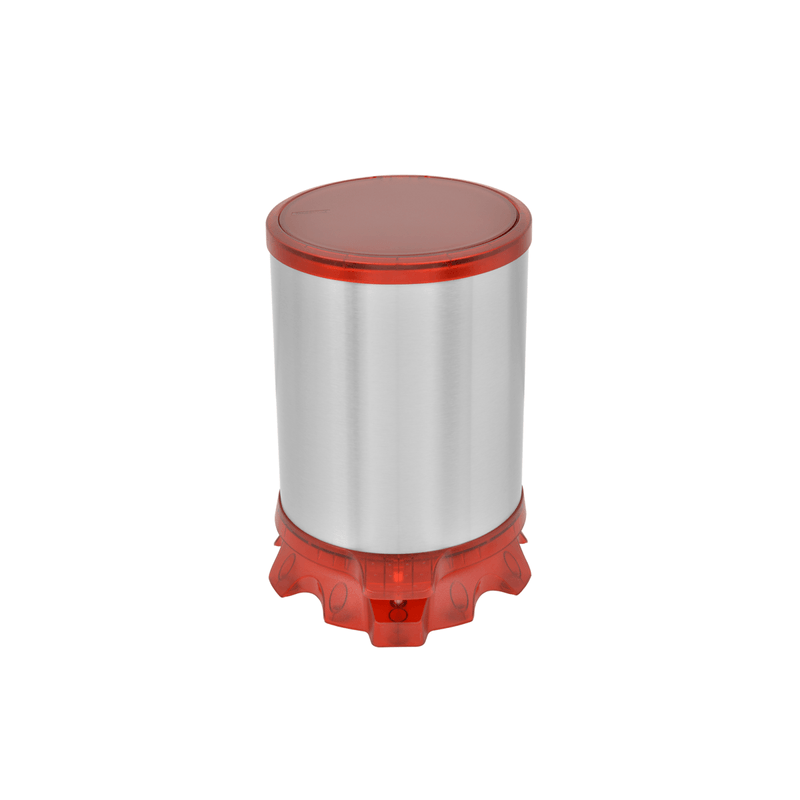 Basurero-Inox-Tramontina-Sofie-con-Cuerpo-de-Acero-Inoxidable-con-Terminacion-Scotch-Brite-y-Detalles-de-Plastico-Translucido-Rojo-con-Pedal-5-l