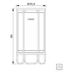 Basurero-Tramontina-Cesena-de-Acero-Inoxidable-con-Acabado-Scotch-Brite-65-L