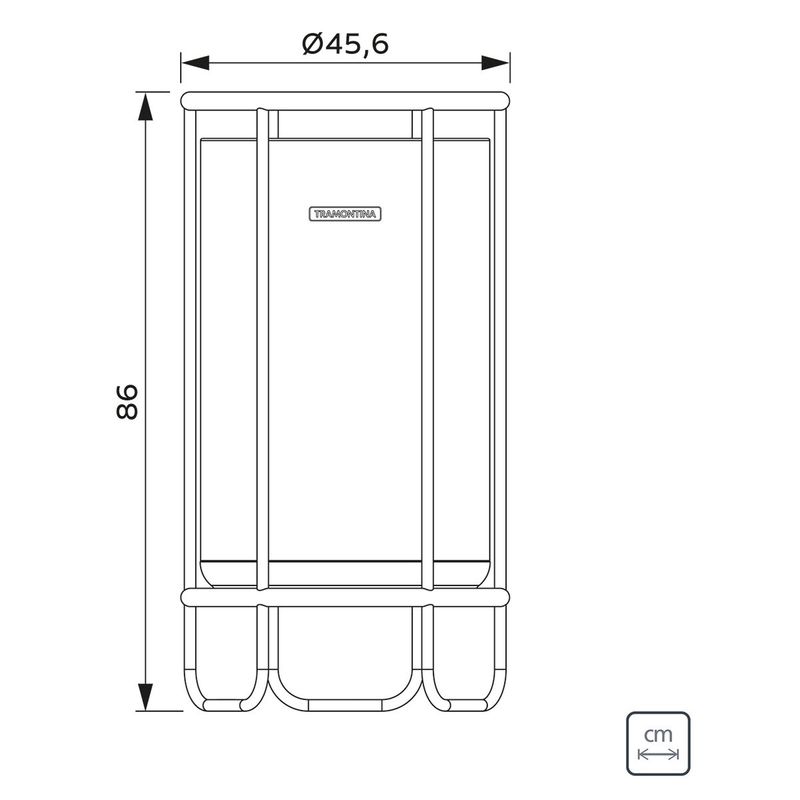 Basurero-Tramontina-Cesena-de-Acero-Inoxidable-con-Acabado-Scotch-Brite-65-L