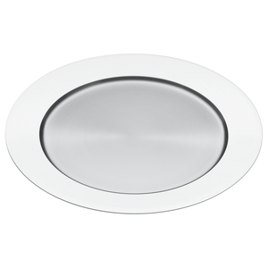 Plato de Sitio Cosmos de acero inoxidable 31,4 cm