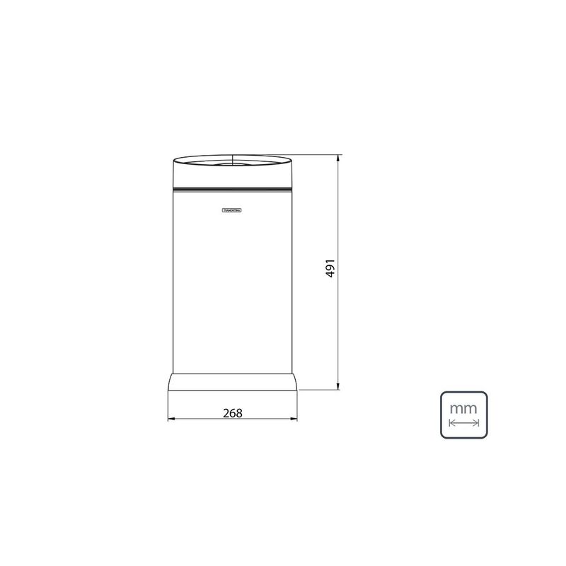 Basurero-Tramontina-Smart-automatico-con-sensor-de-acero-inoxidable-con-terminacion-Scotch-Brite-12-l