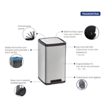 Basurero-en-Acero-Inoxidable-con-Pedal-Tramontina-Octos-15-litros