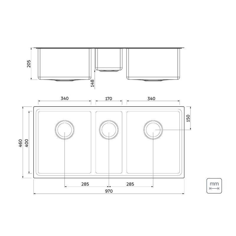 Cubeta-Tramontina-Design-Collection-Quadrum-2.5-C-34-en-Acero-Inoxidable-con-Accesorios