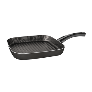 Bifera Paris Texture Tramontina de Aluminio con Revestimiento Interno Antiadherente Starflon Max y Externo de Silicona Negro 28 cm 2,3 L