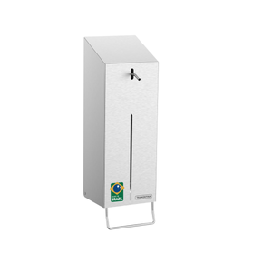 Dispenser de Jabón Tramontina de Acero Inoxidable Acabado Scotch Brite 1 L