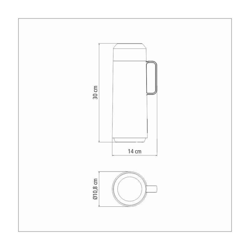 Termo-Tramontina-Exata-en-Plastico-Rojo-con-Ampolla-de-Vidrio-y-Tapa-Roscable-1-L