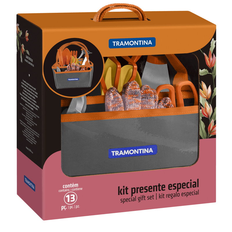 Kit-Regalo-para-JardinerA­a-Tramontina-con-Bolsa-de-Lona-13-Piezas