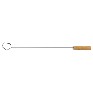 Esparcidor de Brasas Churrasco Tramontina con Lámina de Acero Inoxidable y Mango de Madera Natural 67 cm