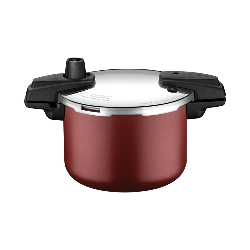 Olla-a-Presion-Tramontina-Arizona-en-Aluminio-con-Revestimiento-Interno-y-Externo-Antiadherente-Starflon-Max-Rojo-20-cm-45-L