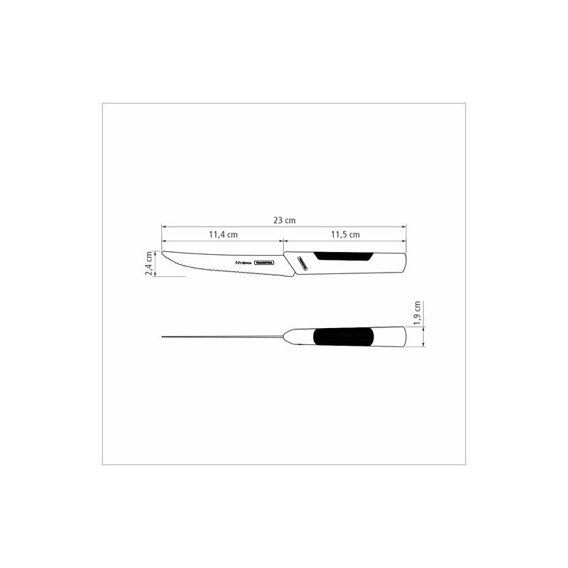 Cuchillo-para-Asado-y-Frutas-Tramontina-Nygma-con-LA¡mina-de-Acero-Inoxidable-y-Mango-de-Polipropileno-Texturizado-Negro-5-