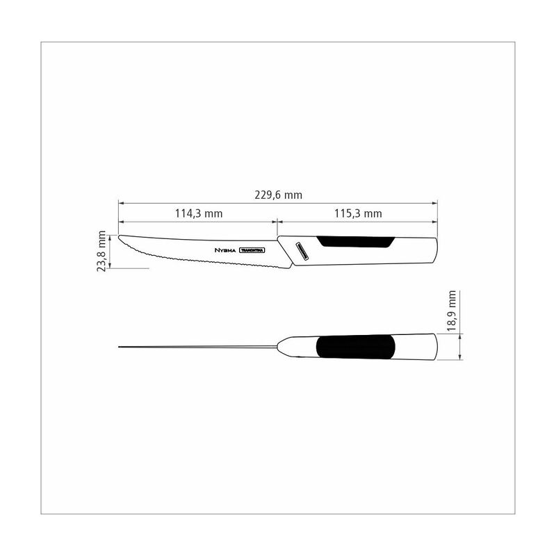 Cuchillo-para-Asado-y-Frutas-Tramontina-Nygma-con-LA¡mina-de-Acero-Inoxidable-y-Mango-de-Polipropileno-Texturizado-Negro-5-