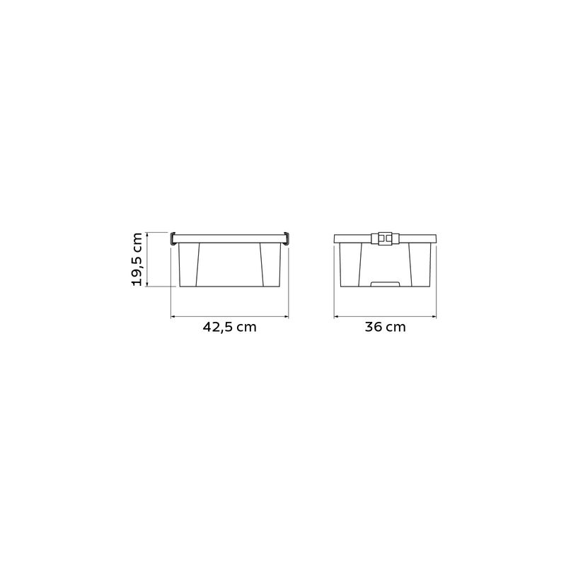 Caja-Organizadora-Tramontina-en-Polipropileno-Gris-17-L