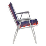 Silla-de-Playa-Tramontina-Samoa-Alta-en-Aluminio-con-Asiento-Azul-Oscuro-y-Naranja