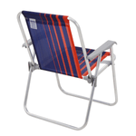 Silla-de-Playa-Tramontina-Samoa-Alta-en-Aluminio-con-Asiento-Azul-Oscuro-y-Naranja