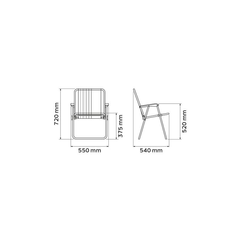 Silla-de-Playa-Tramontina-Samoa-Alta-en-Aluminio-con-Asiento-Azul-Oscuro-y-Naranja