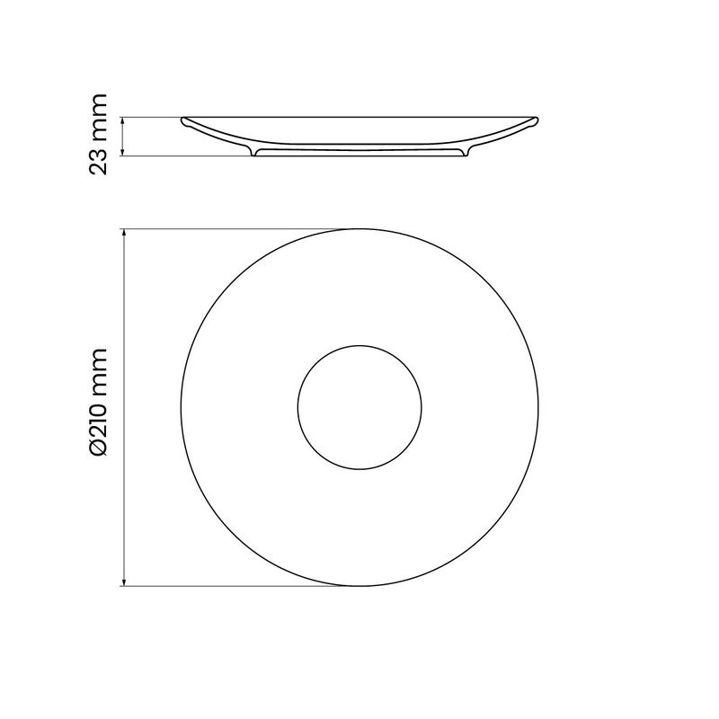 Plato-Postre-Tramontina-RAºstico-MarrA³n-en-Porcelana-Decorada-21-cm