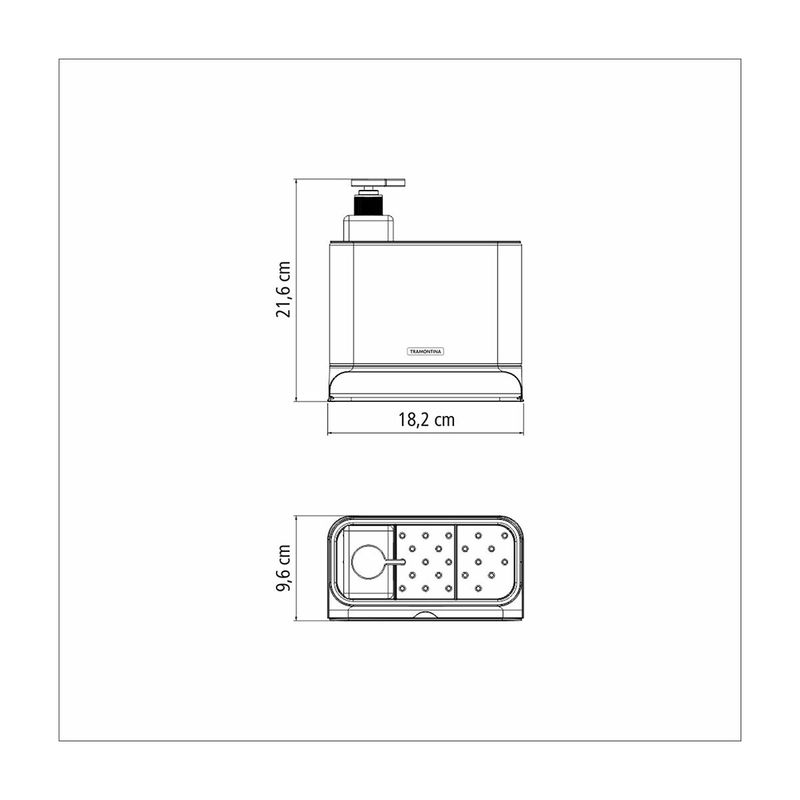 Organizador-para-Pileta-Tramontina-Plurale-en-PlA¡stico-y-Acero-Inoxidable