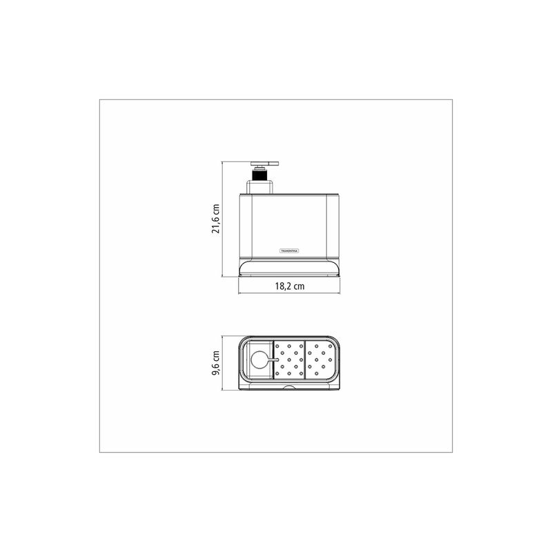 Organizador-para-Pileta-Tramontina-Plurale-en-PlA¡stico-y-Acero-Inoxidable