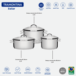 BaterA­a-de-cocina-Solar-de-acero-inoxidable-con-fondo-triple-de-3-piezas-Tramontina