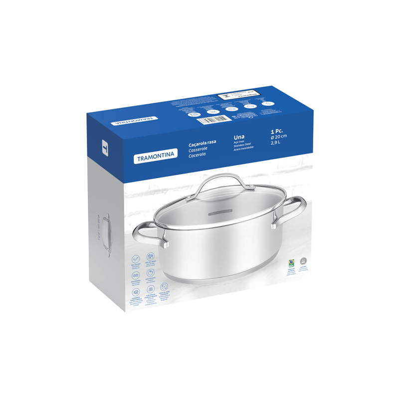 Cacerola-rasa-Una-de-acero-inoxidable-con-fondo-triple-tapa-de-vidrio-20-cm-y-29-l-Tramontina