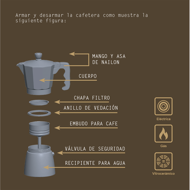 Cafetera-Expresso-Italiana-Tramontina-en-Aluminio-Negro-con-Mango-en-Nylon-320-ml