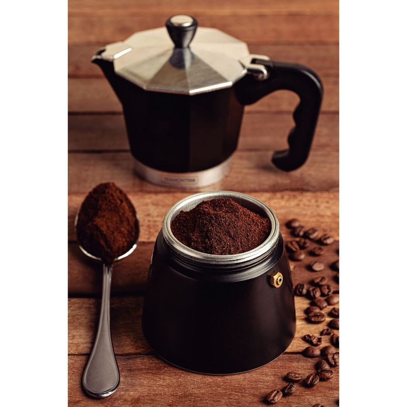 Cafetera-Expresso-Italiana-Tramontina-en-Aluminio-Negro-con-Mango-en-Nylon-320-ml