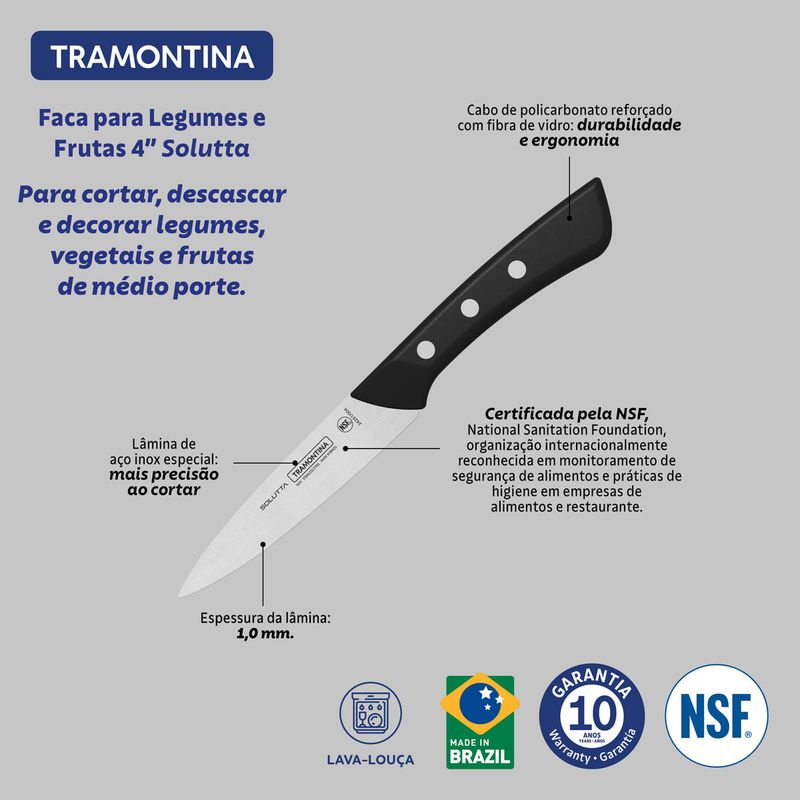 Cuchillo-para-Legumbres-y-Frutas-Tramontina-Solutta-con-LA¡mina-en-Acero-Inoxidable-y-Mango-en-Policarbonato-4--Negro